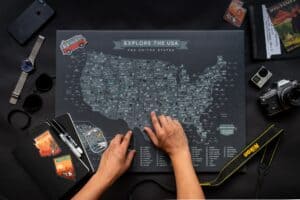 VanLife Explore USA Landkarte Reisen