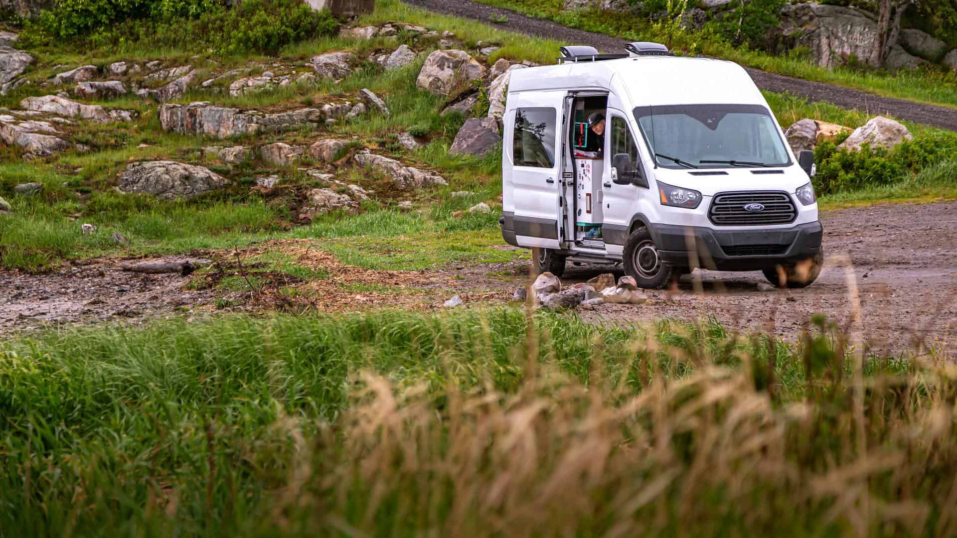 VanLife und Camping im Ford Transit Campervan